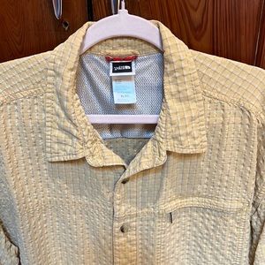 The North Face men’s short sleeved camp shirt XL